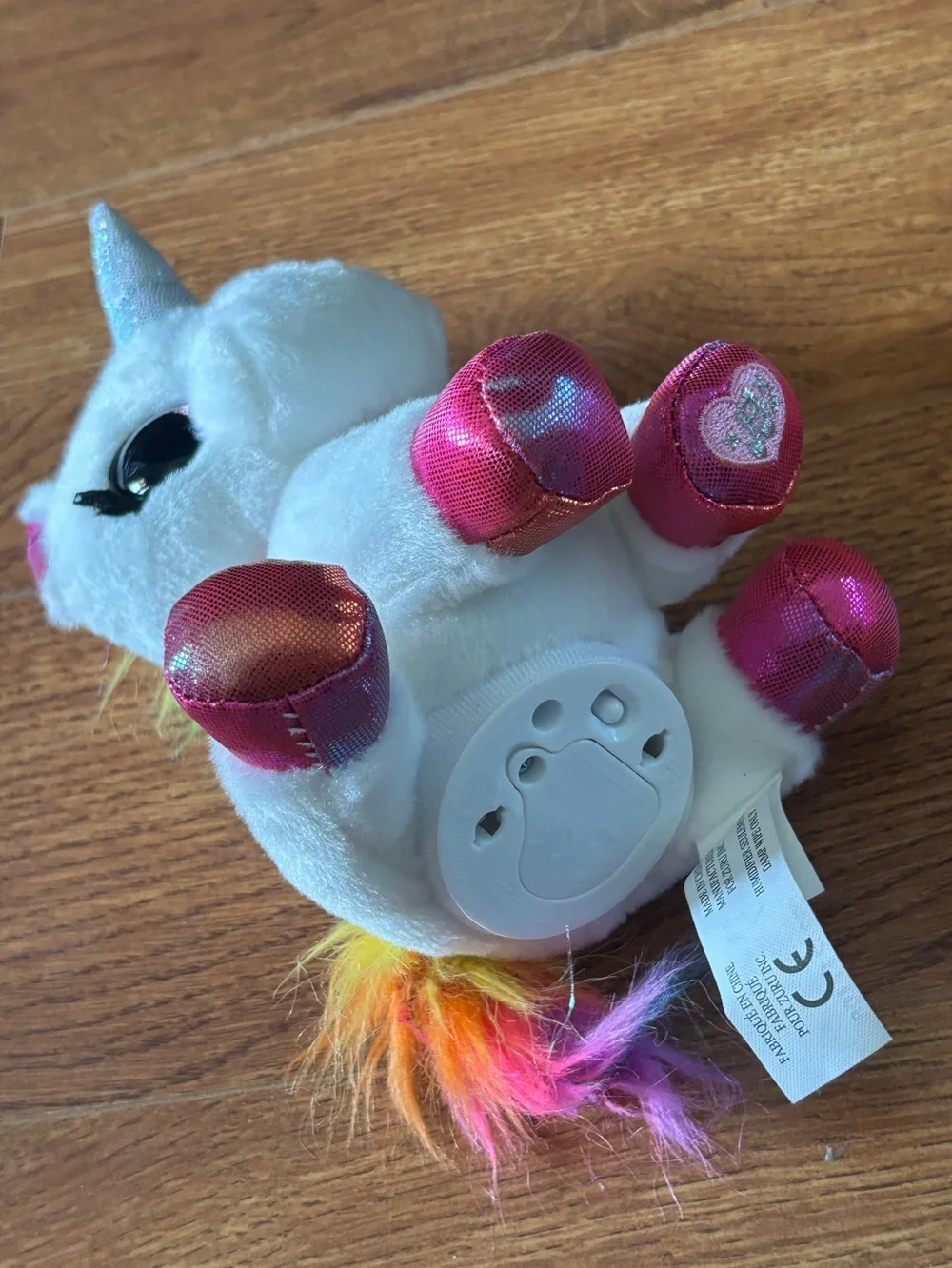 Plush White & Pink Unicorn Stuffed Toy - Magical Soft Plush